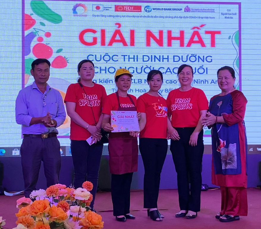 08 Chi hội Người cao tuổi xã Ninh An tranh tài Cuộc thi dinh dưỡng cho người cao tuổi